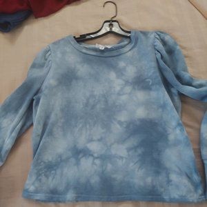 Tie Dye Cropped Sweatshirt
